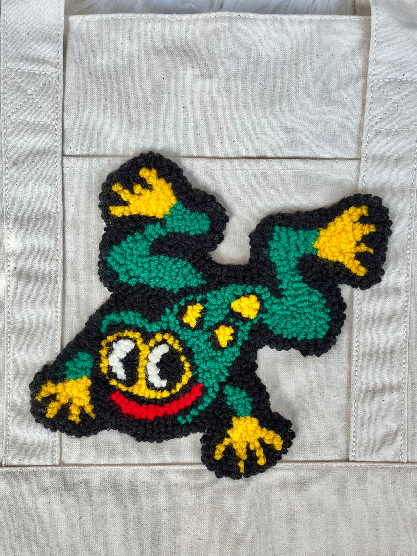 Frog Heavy Weight Tote Bag