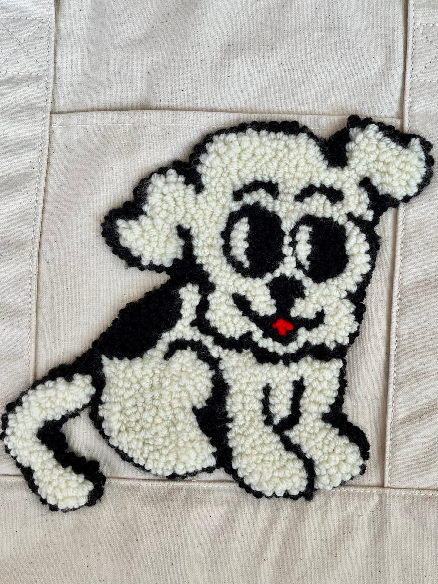 Little Puppy Heavy Weight Tote Bag