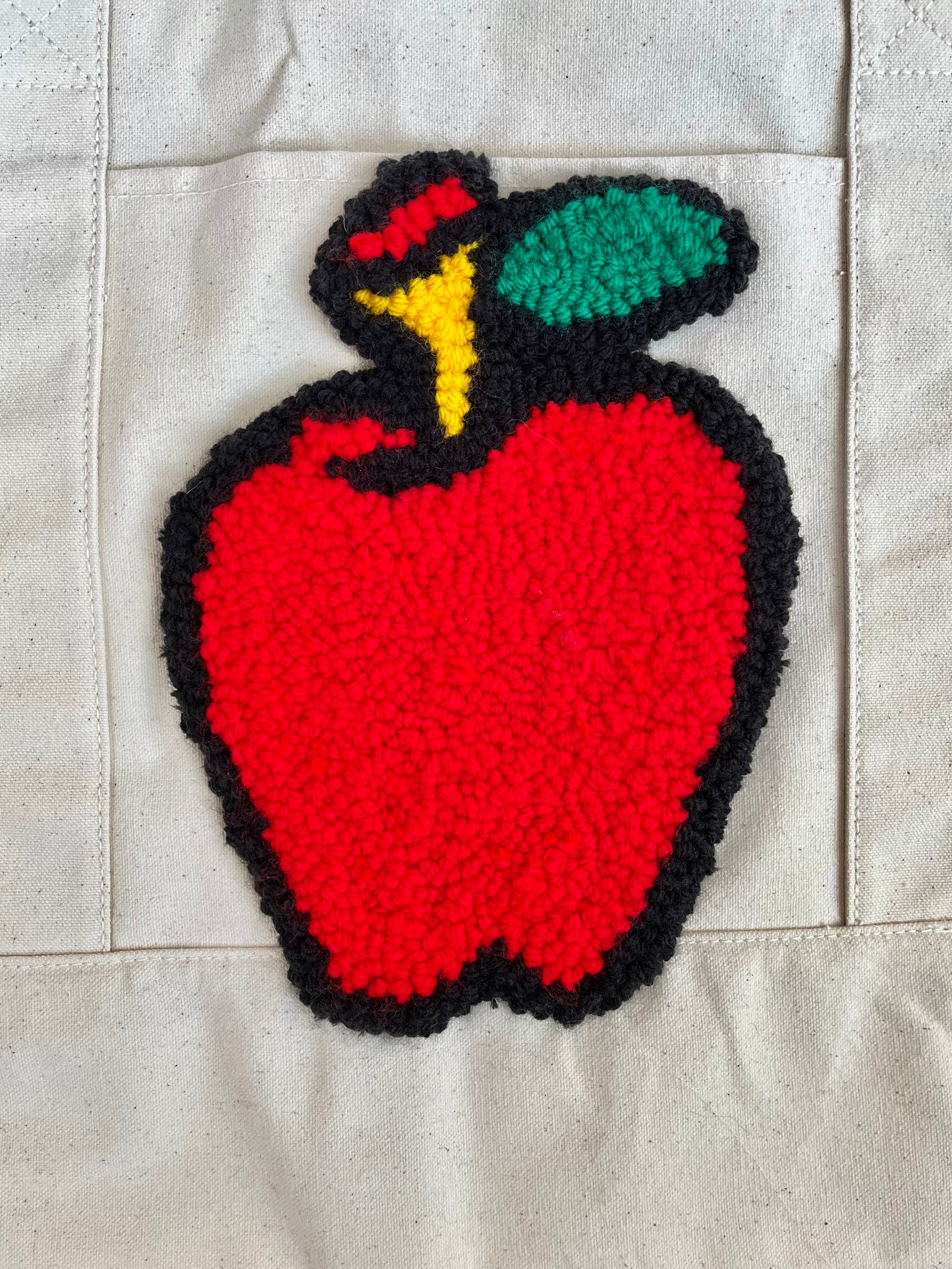 Apple Heavy Weight Tote Bag