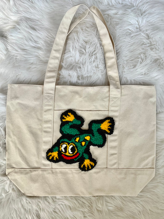 Frog Heavy Weight Tote Bag