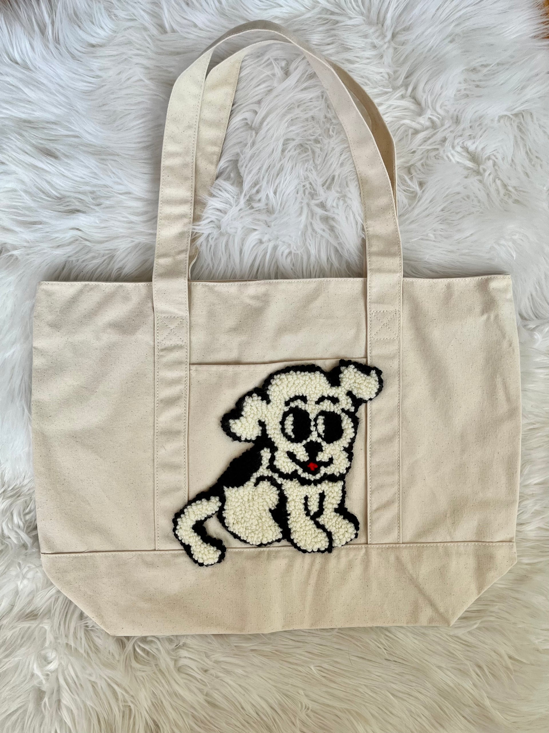 Little Puppy Heavy Weight Tote Bag – Studio Static